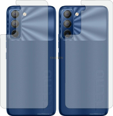 Fasheen Back Screen Guard for TECNO POP 5 PRO BD4J (Matte Finish)(Pack of 2)
