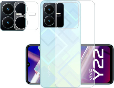 raxxy Back Screen Guard for Vivo Y22(Pack of 2)