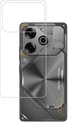 S9HUB Back Screen Guard for Pova 6 Pro 5G, Tecno POva 6 Pro 5G(Pack of 2)