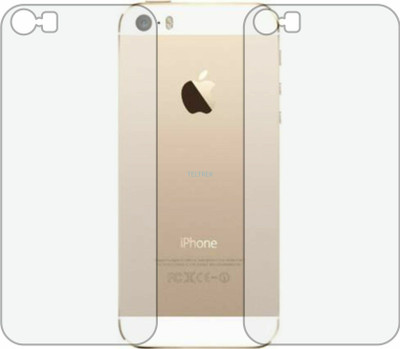 TELTREK Back Screen Guard for APPLE IPHONE 5S (Matte Finish)(Pack of 2)