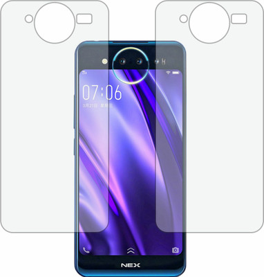 Fasheen Back Screen Guard for VIVO DUAL DISPLAY (Matte Finish)(Pack of 2)