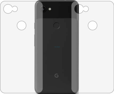 TELTREK Back Screen Guard for GOOGLE PIXEL 3AXL (Matte Finish)(Pack of 2)