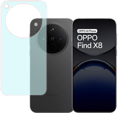 KARTRAY Back Screen Guard for Oppo Find X8 5G, Matte(Pack of 1)