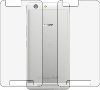 TELTREK Back Screen Guard for GIONEE MARATHON M5 (Matte Finish)(Pack of 2)