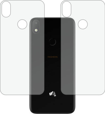 Fasheen Back Screen Guard for MICROMAX CANVAS 2 PLUS 2018 (Matte Finish)(Pack of 2)