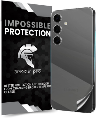 ArmourPro Back Screen Guard for Samsung Galaxy S24 5G, Samsung S24 5G, Samsung S24, Samsung Galaxy S24, S24 5G, ( Not a Tempered Glass, it’s a Nano Fiber Guard)(Pack of 1)