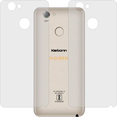 Fasheen Back Screen Guard for KARBONN K9 SMART GRAND (Matte Finish)(Pack of 2)