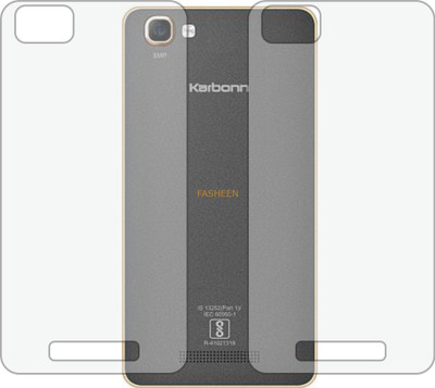 Fasheen Back Screen Guard for KARBONN K9 SMART (Matte Finish)(Pack of 2)