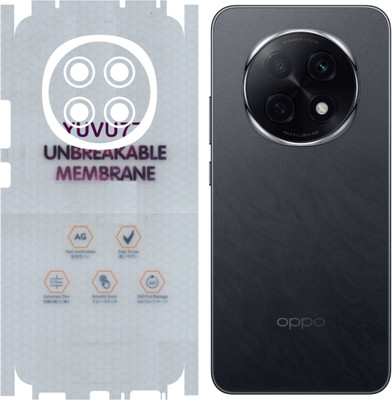 yuvu77 Back Screen Guard for OPPO F29 PRO 5G, Membrane with 360 coverage, unbreakable membrane(Pack of 1)
