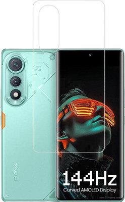 ISAAK Back Screen Guard for Tecno Pova Curve 5G Unbreakable Back Screen Guard(Pack of 1)