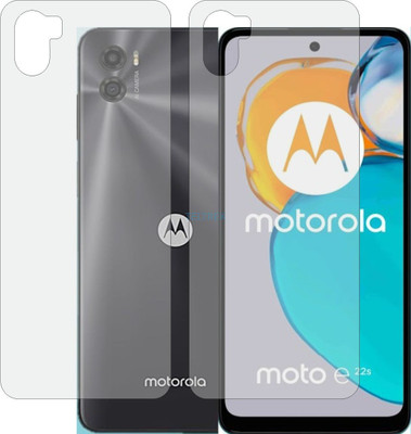 TELTREK Back Screen Guard for MOTOTOLA E22S (Matte Finish)(Pack of 2)