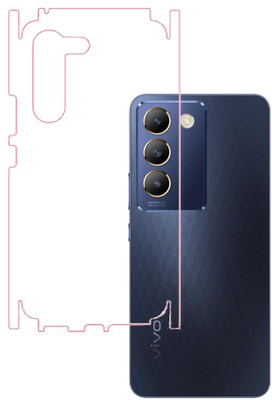 SPRITZEN Back Screen Guard for Vivo Y200e 5G, Clear With Sides(Pack of 1)