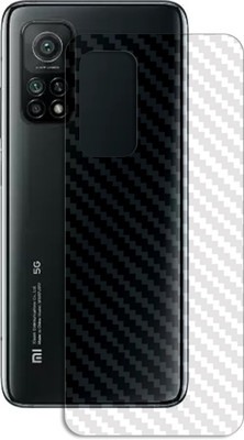SOMTONE Back Screen Guard for Mi 10T 5G Back CARBON FIBER SKIN(Pack of 1)