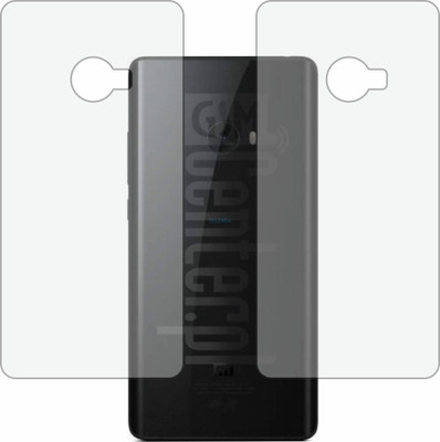 TELTREK Back Screen Guard for XIAOMI MI NOTE 2 (Matte Finish)(Pack of 2)