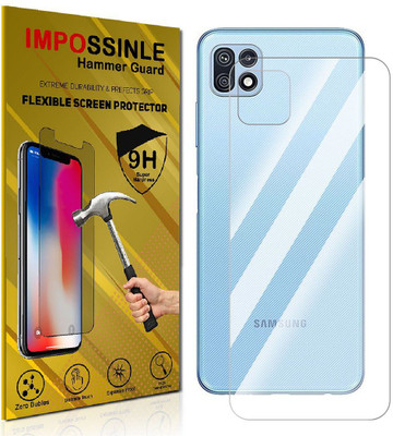 FCS Back Screen Guard for Samsung Galaxy F42 5G Back (Glossy)(Pack of 1)