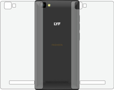 Fasheen Back Screen Guard for JIO LYF FLAME 8 (Matte Finish)(Pack of 2)