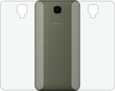 TELTREK Back Screen Guard for INTEX AQUA LIONS T1 (Matte Finish)(Pack of 2)