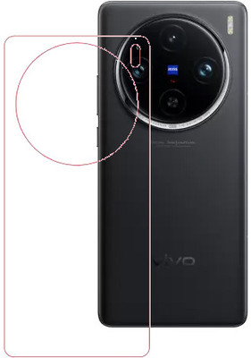 HOBBYTRONICS Back Screen Guard for Vivo X100 (Matte)(Pack of 1)