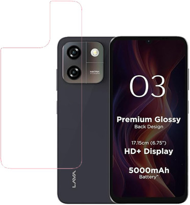 VAYUVAULT Back Screen Guard for LAVA Yuva Star, clear(Pack of 1)