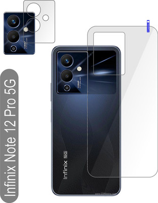 PONDRIK Back Screen Guard for Infinix Note 12 Pro 5G(Pack of 2)