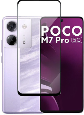 SRT Back Tempered Glass for POCO M7 Pro 5G(Pack of 1)