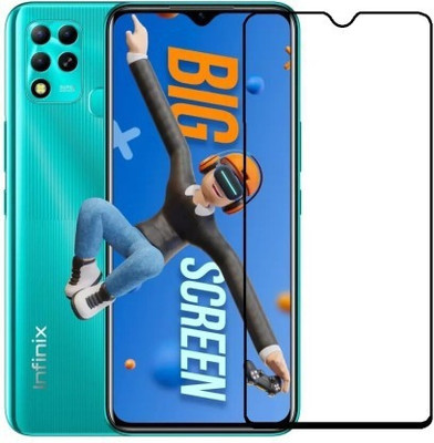 DMJHP Back Tempered Glass for Infinix Hot 12(Pack of 1)