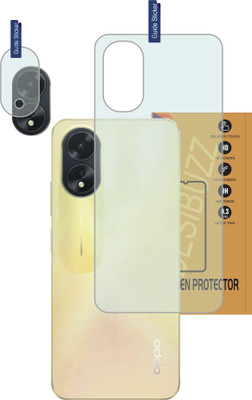 DESIBUZZ Back Tempered Glass for OPPO A38, (Flexible), OPPO A38 camera lens(Pack of 2)