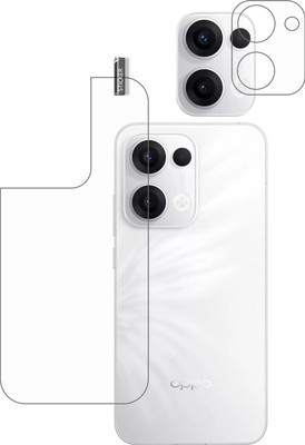 GARUDA GLASS Back Tempered Glass for OPPO RENO 13 5G with camera lens protector(Pack of 2)
