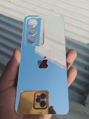MOKPLZ OPPO A3 PRO 5G SILVER MIRROR BACK PANNEL Mobile Skin(Silver)