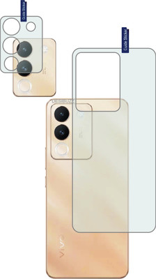 DESIBUZZ Back Tempered Glass for vivo Y200 5G, (Flexible), vivo Y200 5G camera lens(Pack of 2)