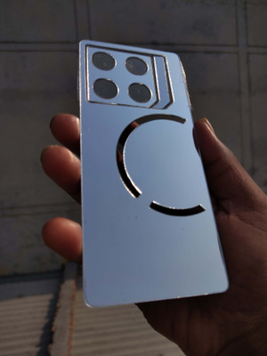 MOKPLZ Infinix GT 20 Pro SILVER MIRROR BACK PANNEL Mobile Skin(Silver)
