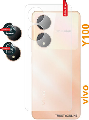 skrechtech Back Tempered Glass for vivo Y100 5G, vivo Y100, {Camera lens}(Pack of 2)