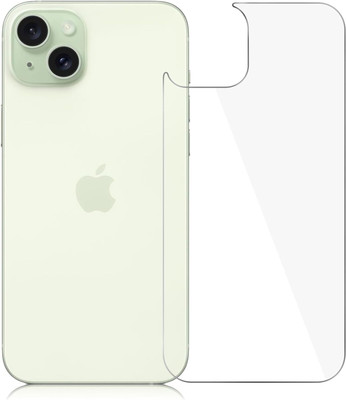 BadiyaBuy Back Tempered Glass for Apple iPhone 15 Plus(Pack of 1)