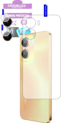 DESIBUZZ Back Tempered Glass for vivo T2x 5G, {Flexible}, vivo T2x 5G Camera Lens(Pack of 2)
