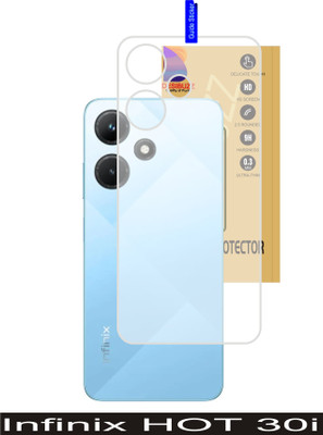 DESIBUZZ Back Tempered Glass for Infinix HOT 30i, HOT 30i(Pack of 1)