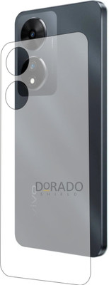DORADO SHIELD Back Tempered Glass for vivo t2 5G back guard(Pack of 1)