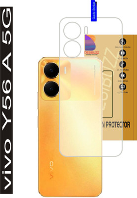 DESIBUZZ Back Tempered Glass for vivo Y56 A 5G, (Flexible)(Pack of 1)