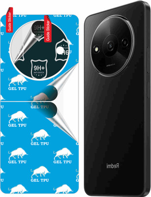 skrechtech Back Tempered Glass for Xiaomi Redmi A3, Redmi A3, {Camera lens}(Pack of 2)