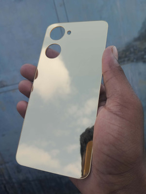 MOKPLZ VIVO Y28s 5G GOLDEN MIRROR BACK PANNEL Mobile Skin(GOLDEN)