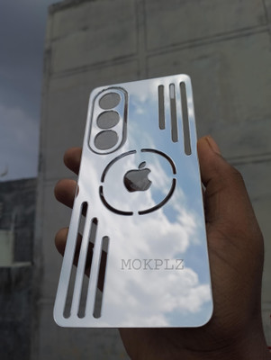 MOKPLZ Back Tempered Glass for OPPO K12X 5G SILVER TEMPERD GLASS(Pack of 1)