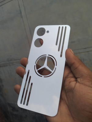 MOKPLZ VIVO T3 LITE 5G SILVER MIRROR BACK PANNEL Mobile Skin(Silver)