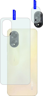 RAOSHIELD Back Tempered Glass for OPPO A38, (Flexible)(Pack of 2)