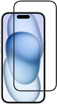 DMJHP Back Tempered Glass for Apple iPhone 16(Pack of 1)