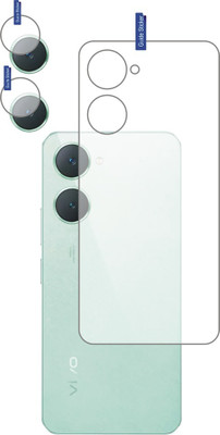 DESIBUZZ Back Tempered Glass for vivo Y18, vivo Y18e, vivo Y18i, (Flexible), camera lens(Pack of 2)