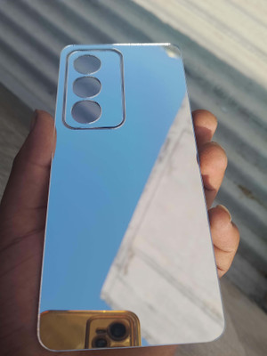 HANS LSR Back Tempered Glass for OPPO A3 PRO 5G SILVER TEMPERD GLASS(Pack of 1)