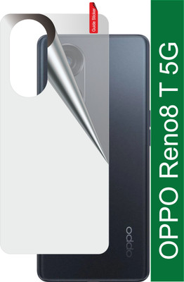 TIT ART Back Tempered Glass for OPPO Reno8 T 5G, Reno8 T 5G(Pack of 1)