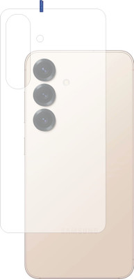 DESIBUZZ Back Tempered Glass for SAMSUNG Galaxy S25 5G(Pack of 1)