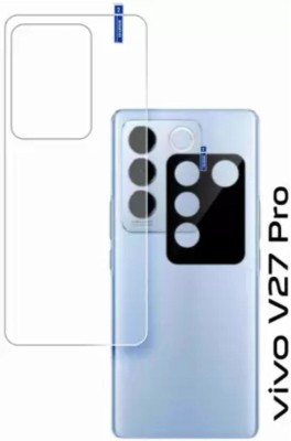 GLAMEECH Back Tempered Glass for VIVO V27 PRO, VIVO V27 SERIES(Pack of 2)