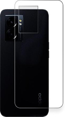 SOMTONE Back Tempered Glass for Oppo A56s BACK(Pack of 1)