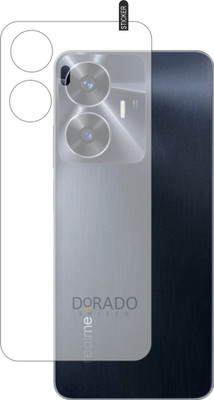 DORADO SHIELD Back Tempered Glass for realme c55 back guard(Pack of 1)